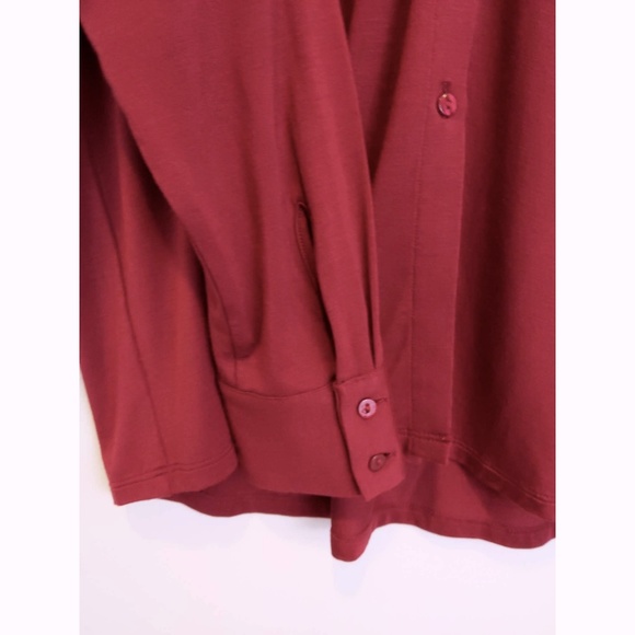 Massimo Dutti Button Up Top V Neck Size S - Picture 7 of 10